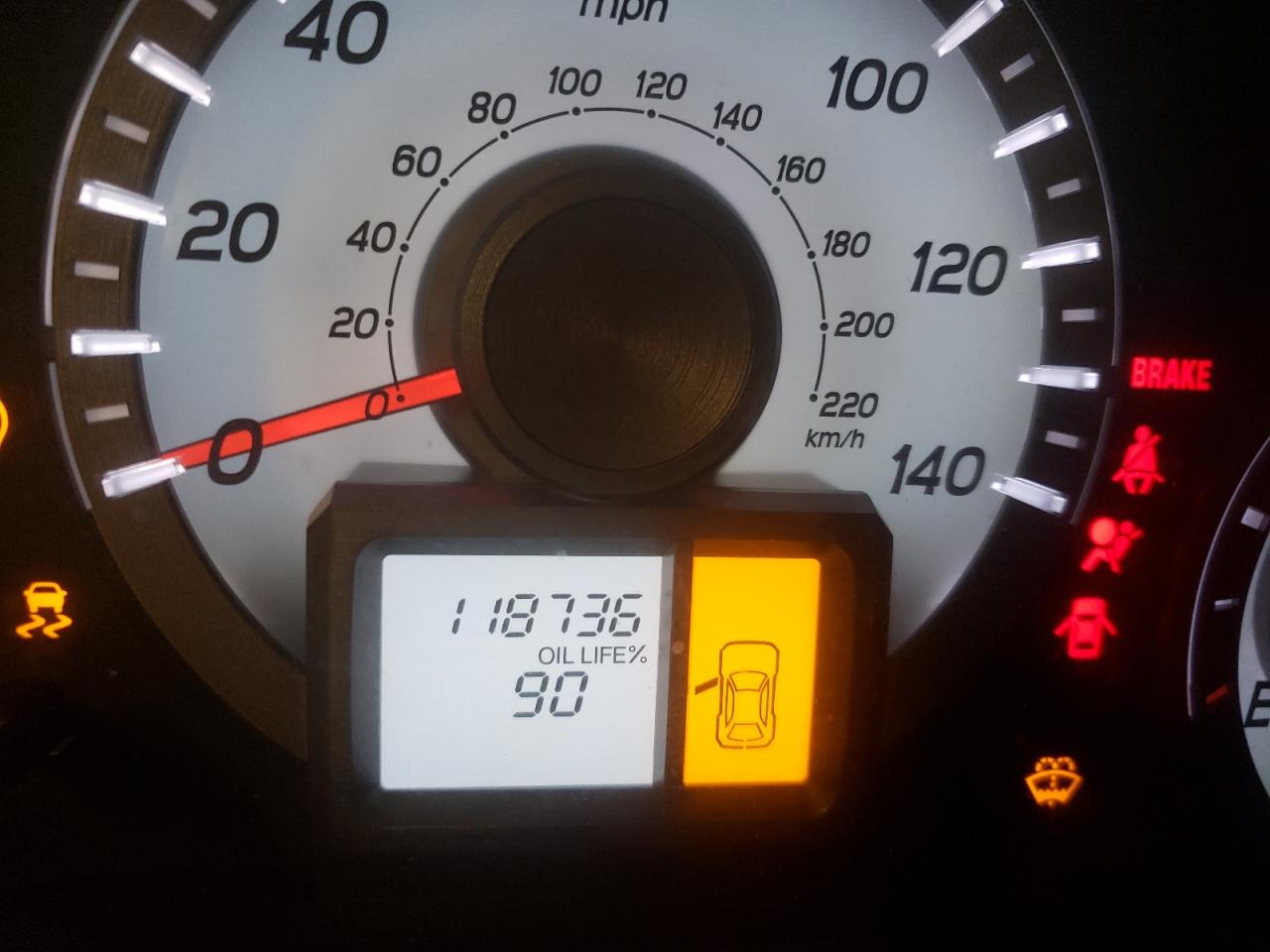 Photo 8 from auction – 2013 HONDA PILOT LX with VIN 5FNYF4H27DB020896