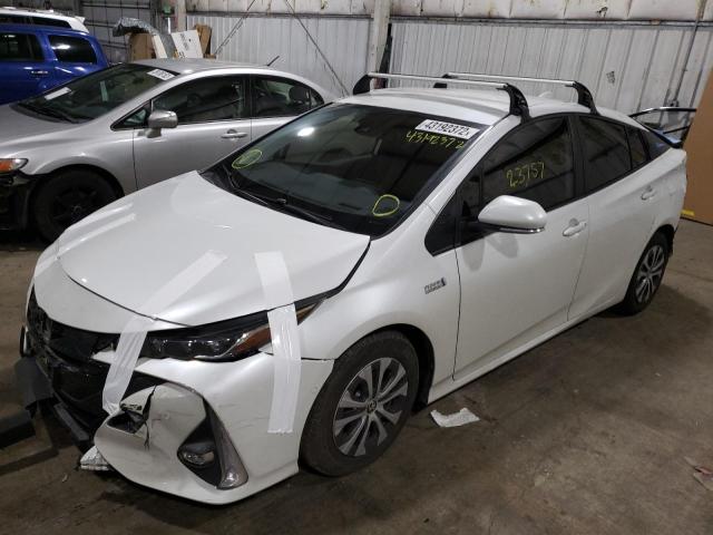 Photo 2 from auction – 2021 TOYOTA PRIUS PRIM with VIN JTDKAMFP1M3185374