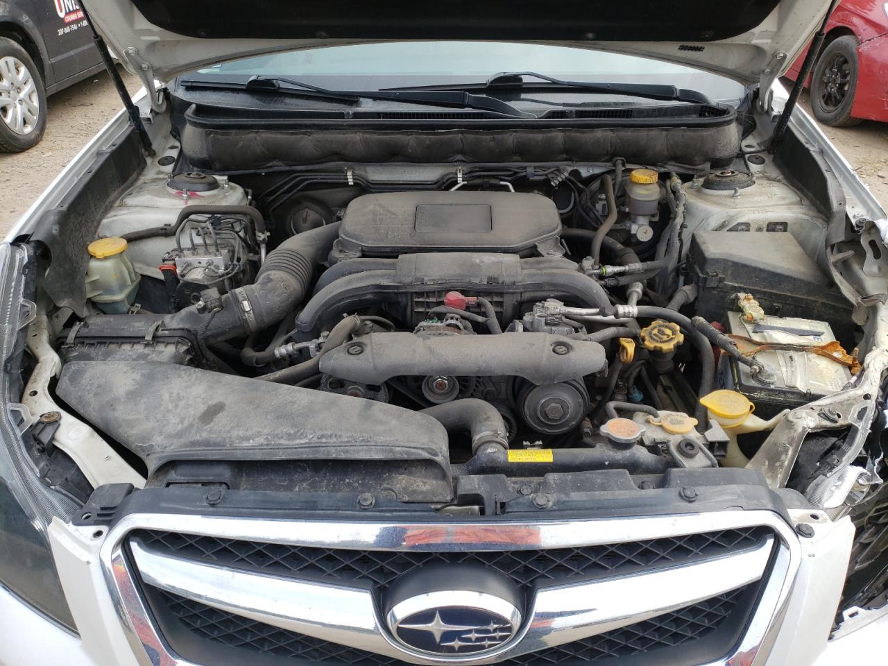 Photo 7 from auction – 2010 SUBARU LEGACY 2.5 with VIN 4S3BMBC66A3239660
