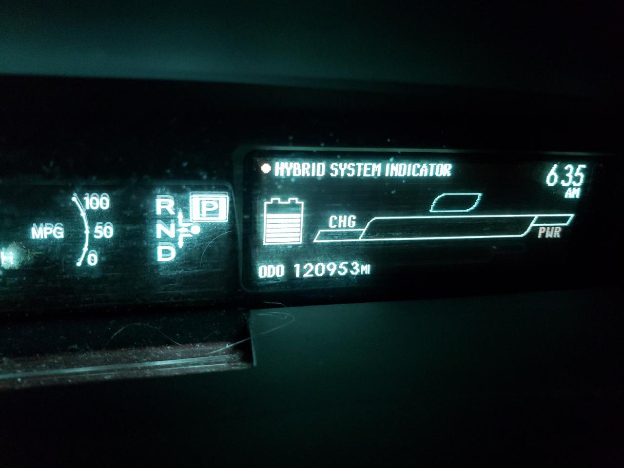 Photo 8 from auction – 2011 TOYOTA PRIUS with VIN JTDKN3DU2B1361672