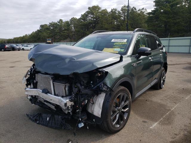Photo 2 from auction – 2021 KIA SORENTO with VIN 5XYRKDLF1MG013686