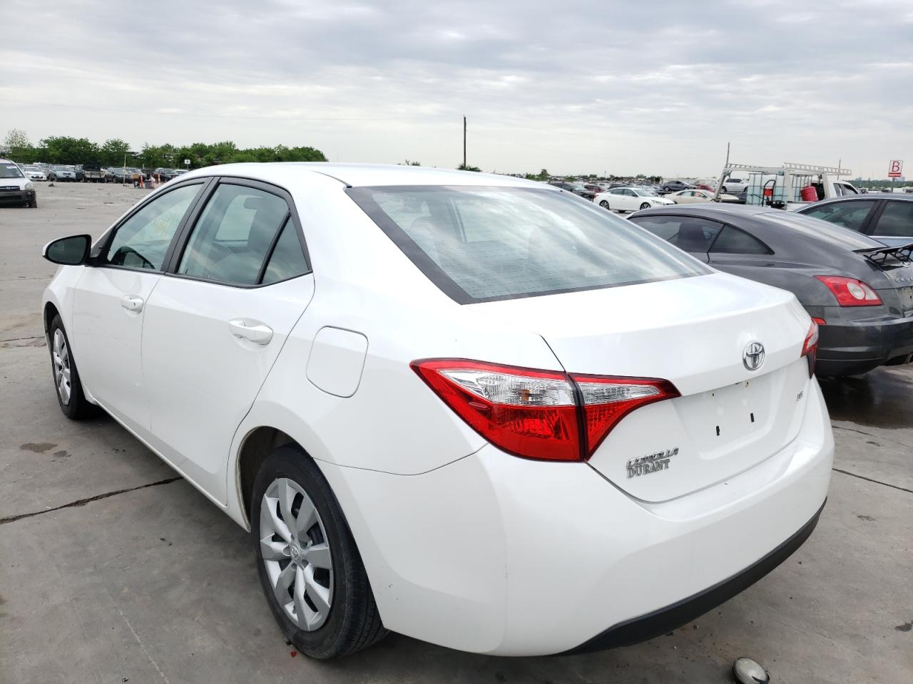 Photo 3 from auction – 2014 TOYOTA COROLLA L with VIN 2T1BURHE6EC110209