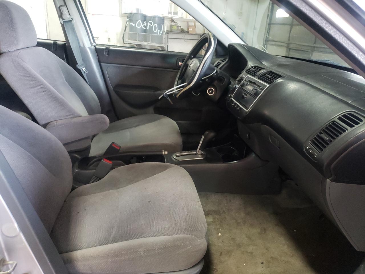 Photo 5 from auction – 2002 HONDA CIVIC DX with VIN 1HGES26752L075280