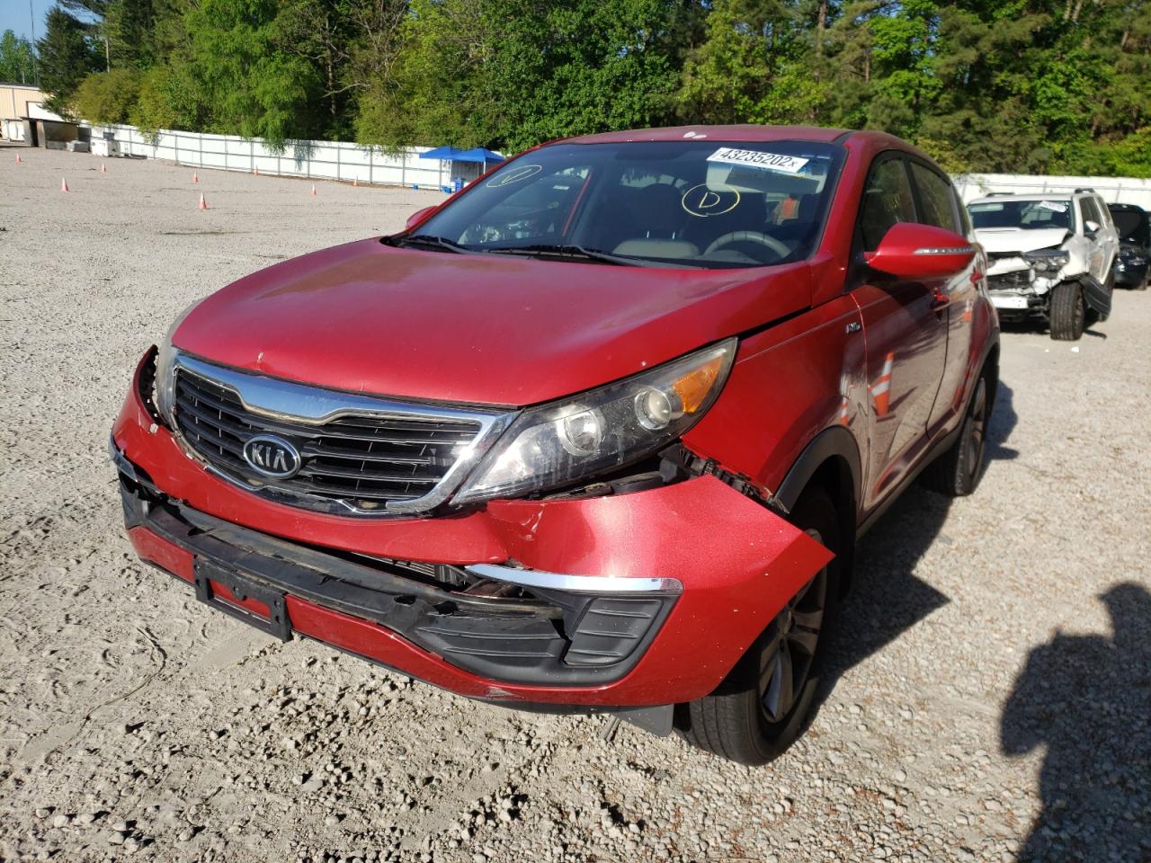 Photo 2 from auction – 2012 KIA SPORTAGE L with VIN KNDPBCA20C7241529