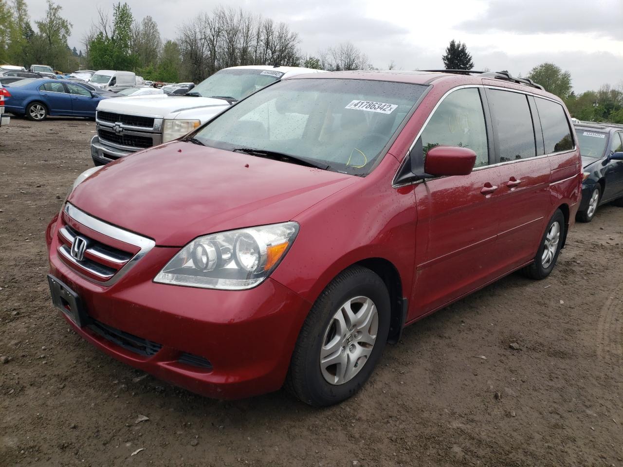 Photo 2 from auction – 2006 HONDA ODYSSEY EX with VIN 5FNRL38656B419724