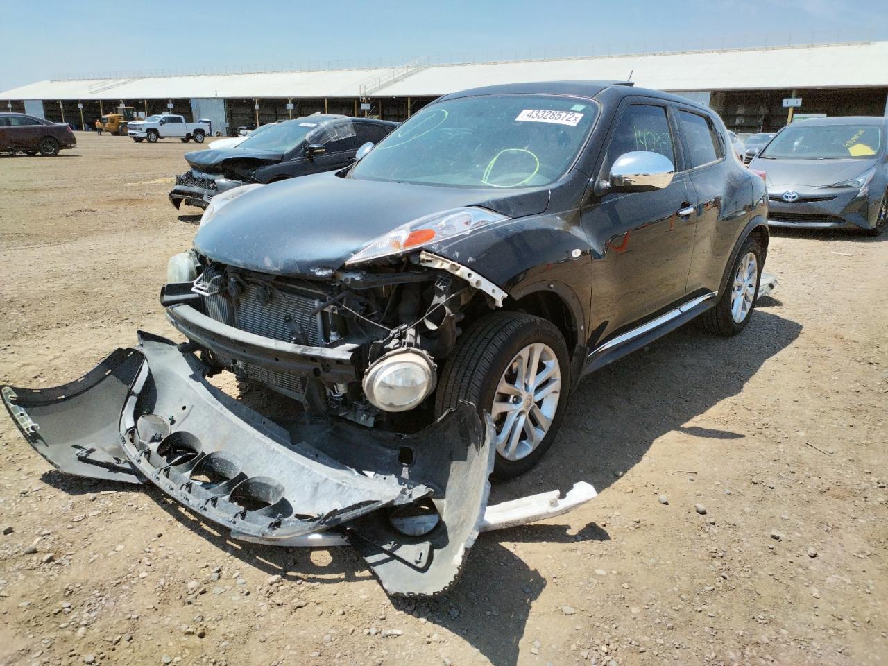 Photo 2 from auction – 2012 NISSAN JUKE S with VIN JN8AF5MR5CT116200