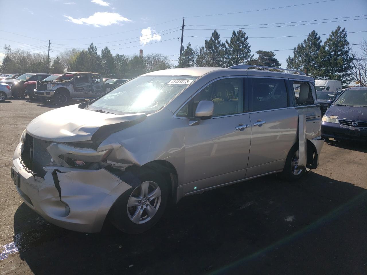 Photo 2 from auction – 2013 NISSAN QUEST S with VIN JN8AE2KP6D9071351