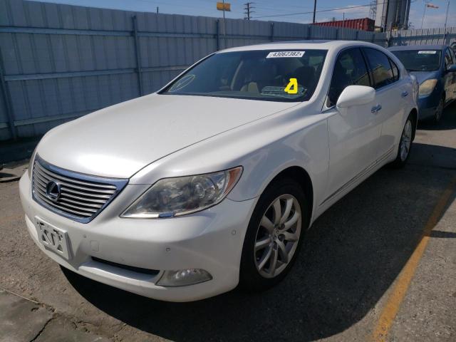 Photo 10 from auction – 2008 LEXUS LS 460 with VIN JTHBL46F785077710