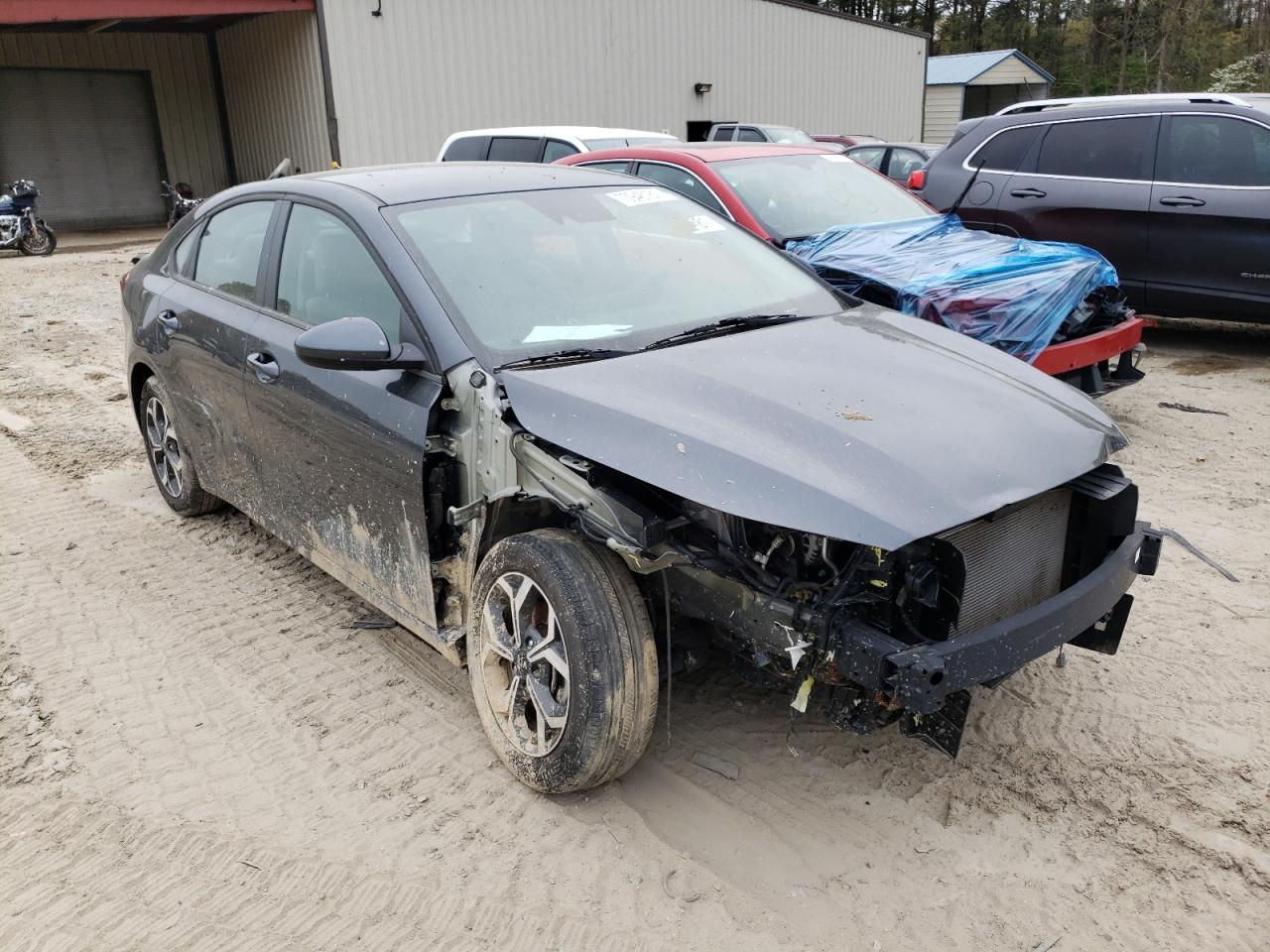 KIA FORTE FE 2019 with VIN 3KPF24AD6KE023483 - Photo from auction