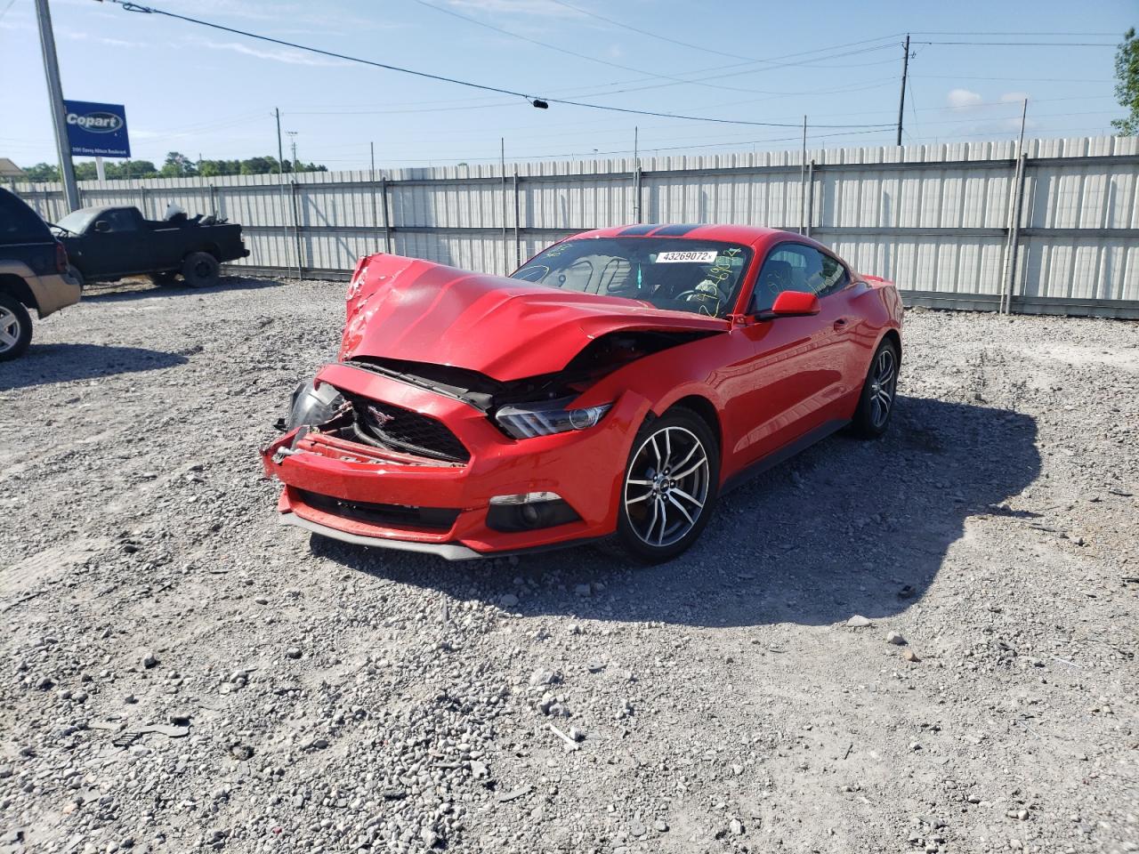 Photo 2 from auction – 2016 FORD MUSTANG with VIN 1FA6P8AM0G5255238