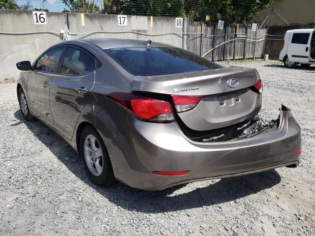 Photo 3 from auction – 2015 HYUNDAI ELANTRA with VIN 5NPDH4AE8FH633191