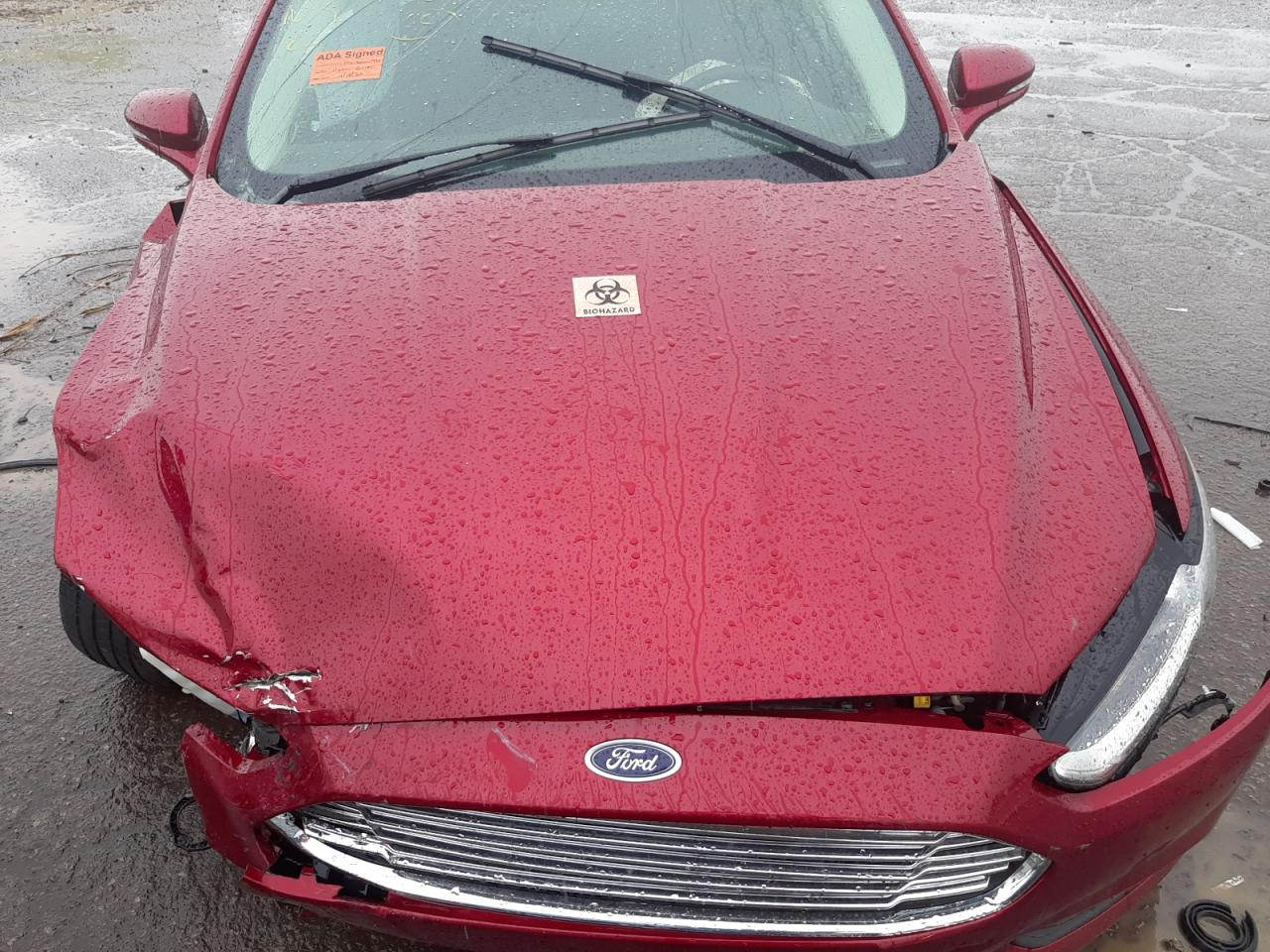 Photo 7 from auction – 2016 FORD FUSION SE with VIN 3FA6P0HD4GR380960