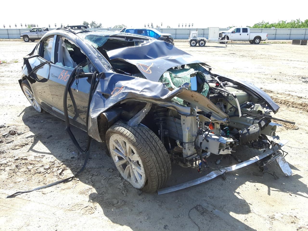 TESLA MODEL 3 2021 with VIN 5YJ3E1EA4MF046623 - Photo from auction