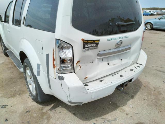 Photo 9 from auction – 2011 NISSAN PATHFINDER with VIN 5N1AR1NB0BC612254