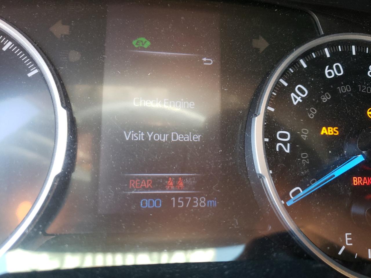 Photo 8 from auction – 2020 TOYOTA RAV4 LE with VIN 2T3MWRFV4LW071208