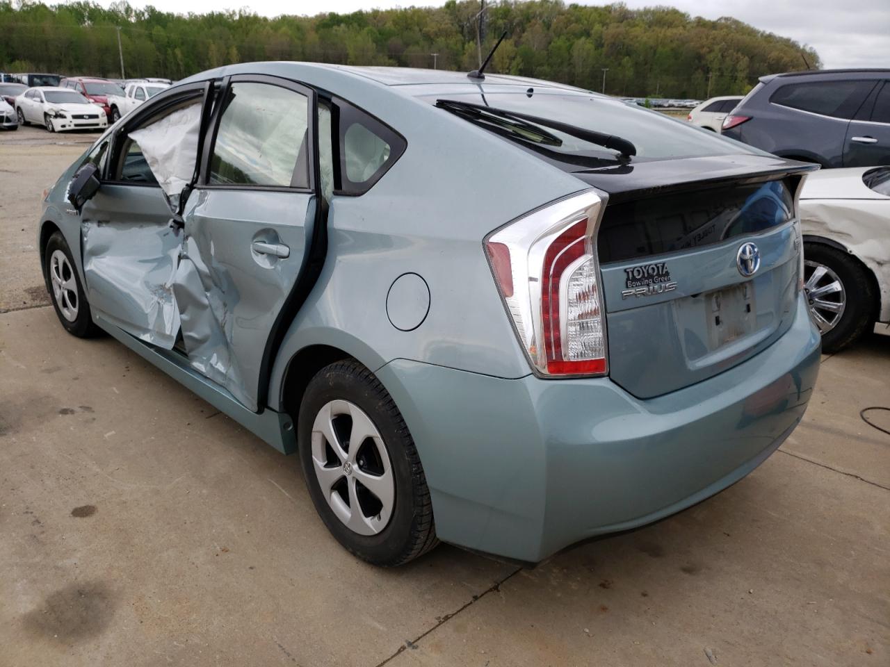 Photo 3 from auction – 2015 TOYOTA PRIUS with VIN JTDKN3DU4F1890059