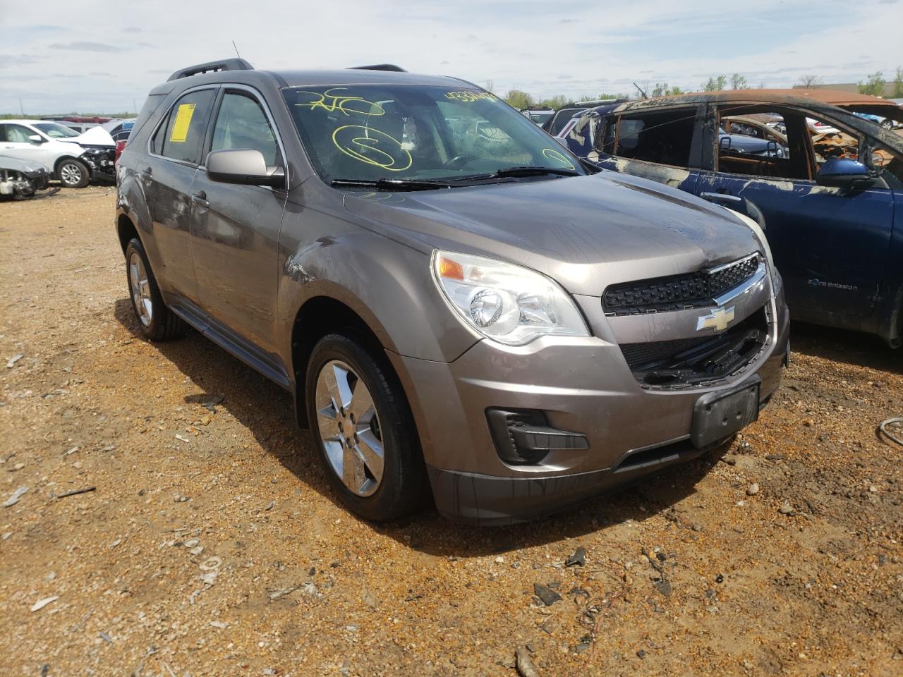 CHEVROLET EQUINOX LT 2012 with VIN 2GNFLDE57C6186748 - Photo from auction
