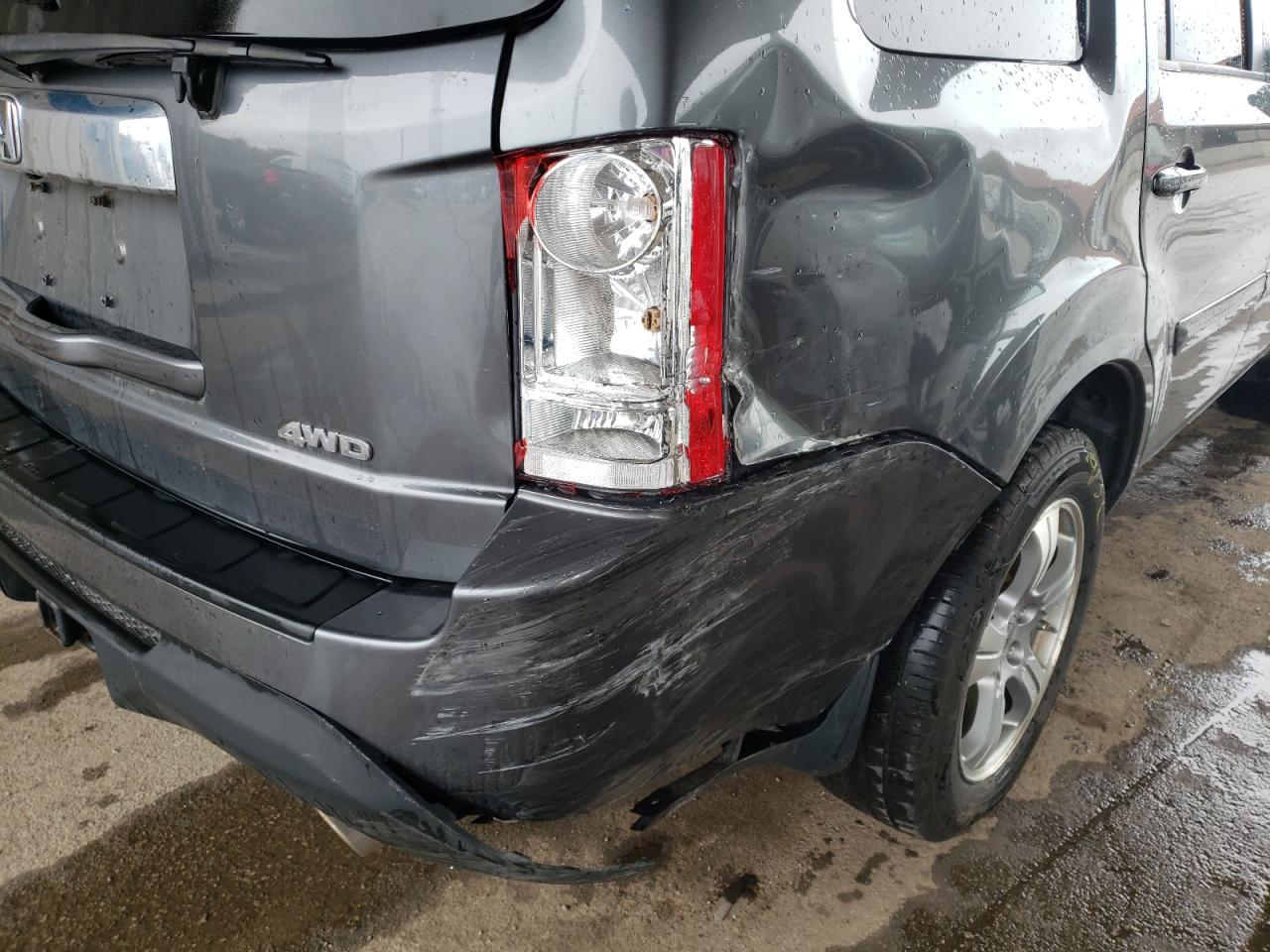Photo 9 from auction – 2012 HONDA PILOT EXL with VIN 5FNYF4H51CB081668