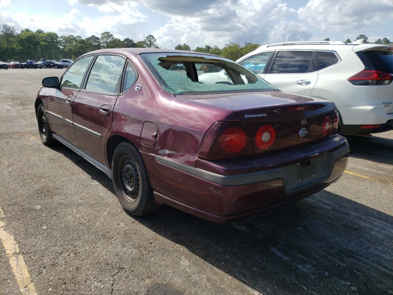 Photo 3 from auction – 2003 CHEVROLET IMPALA with VIN 2G1WF52E939314425