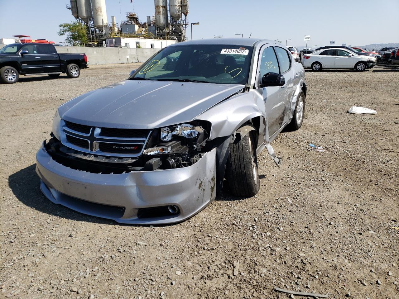 Photo 2 from auction – 2013 DODGE AVENGER SX with VIN 1C3CDZCB7DN625396