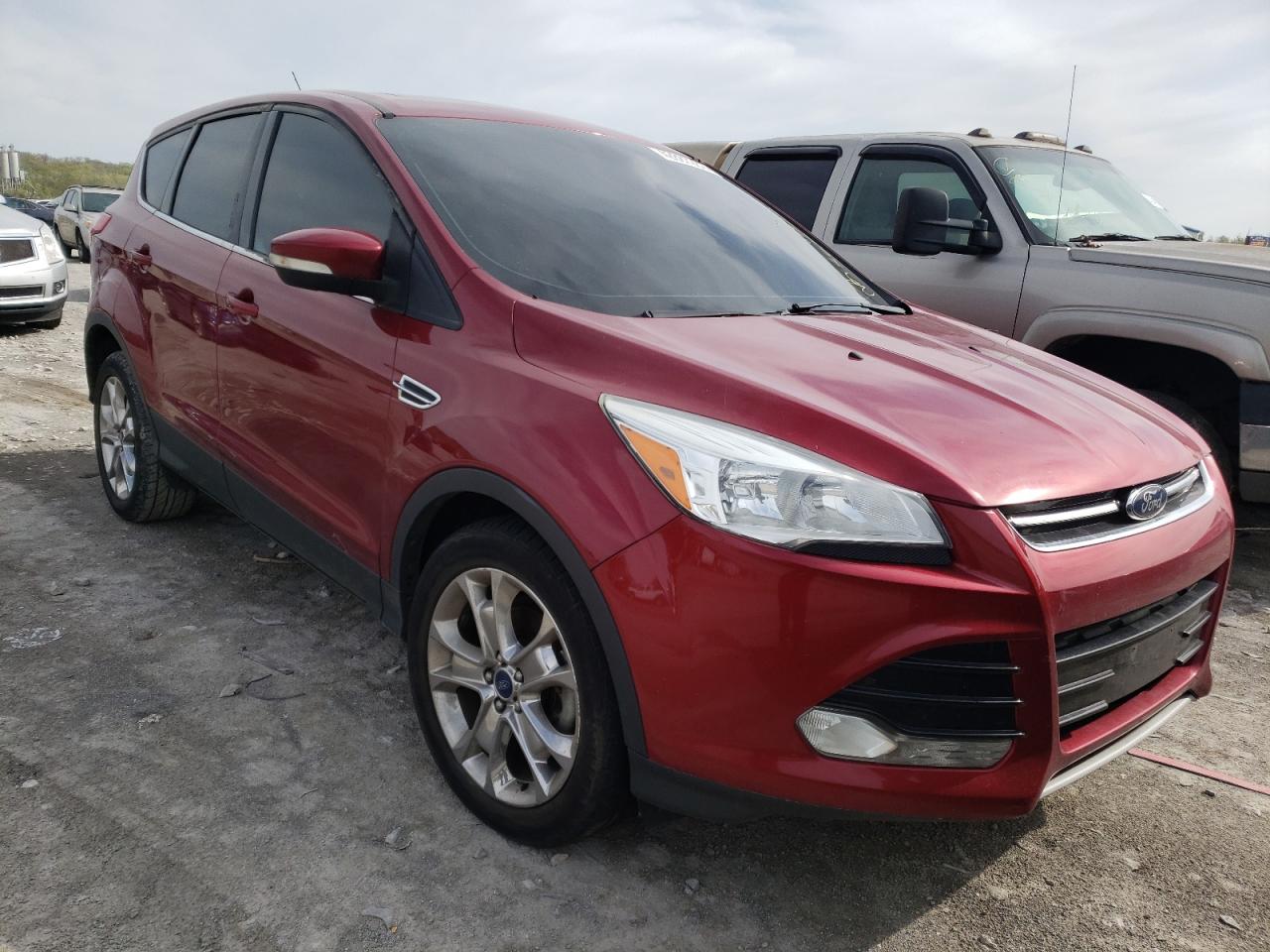 FORD ESCAPE SEL 2013 with VIN 1FMCU0HX8DUC45528 - Photo from auction