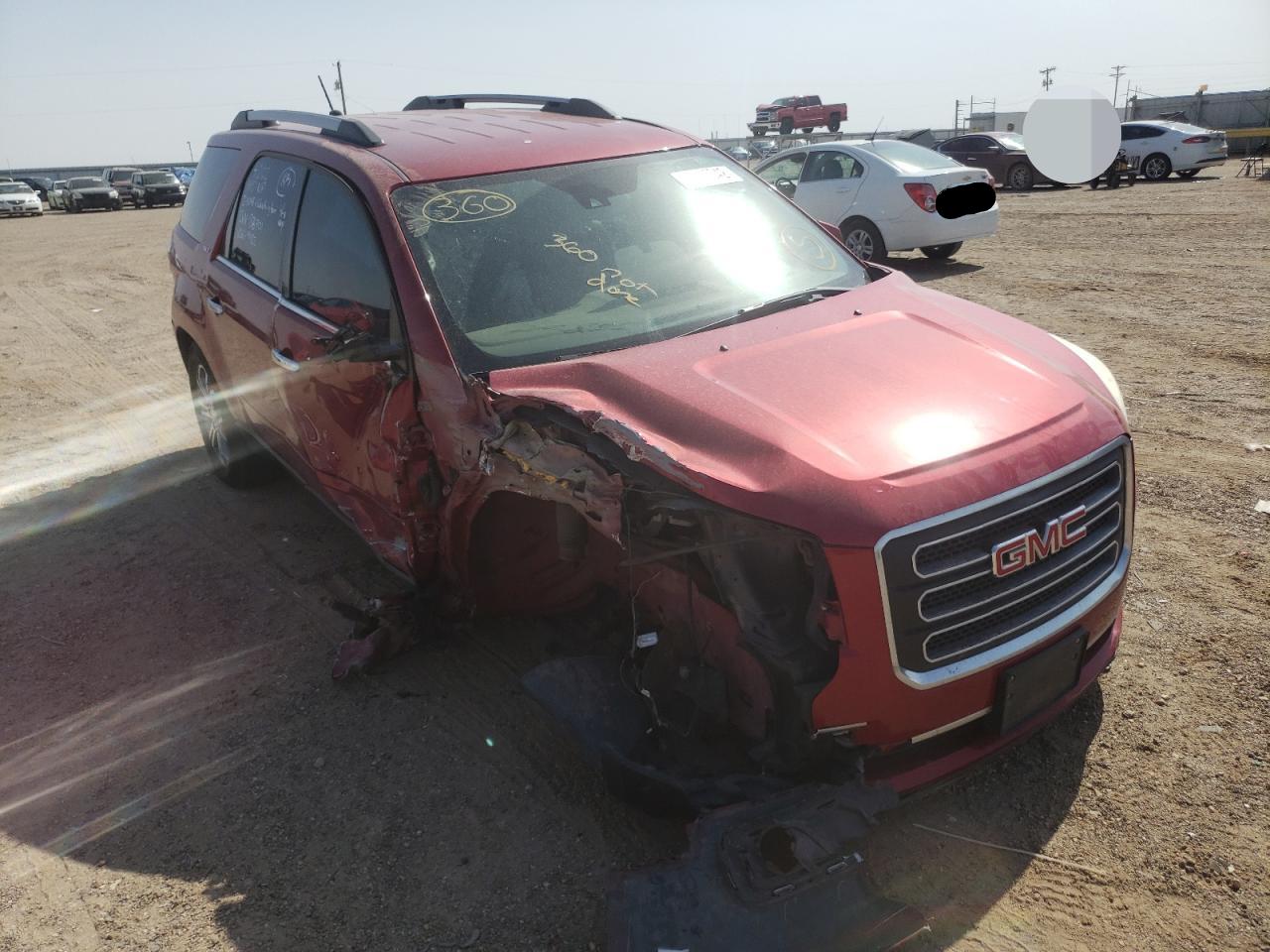 Photo 20 from auction – 2014 GMC ACADIA SLT with VIN 1GKKVSKD1EJ139422
