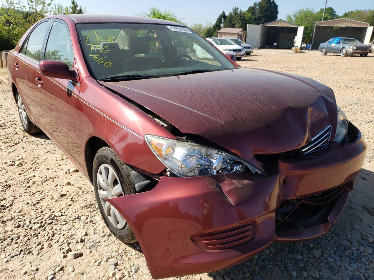 TOYOTA CAMRY LE 2006 with VIN 4T1BE32K36U105378 - Photo from auction