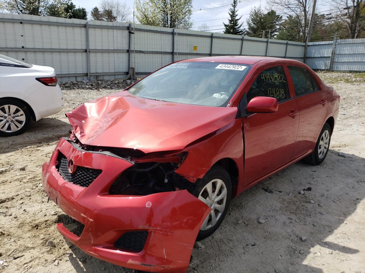 Photo 2 from auction – 2009 TOYOTA COROLLA BA with VIN JTDBL40E39J047856