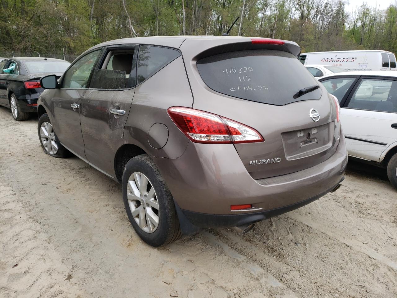 Photo 3 from auction – 2011 NISSAN MURANO S with VIN JN8AZ1MW4BW152060