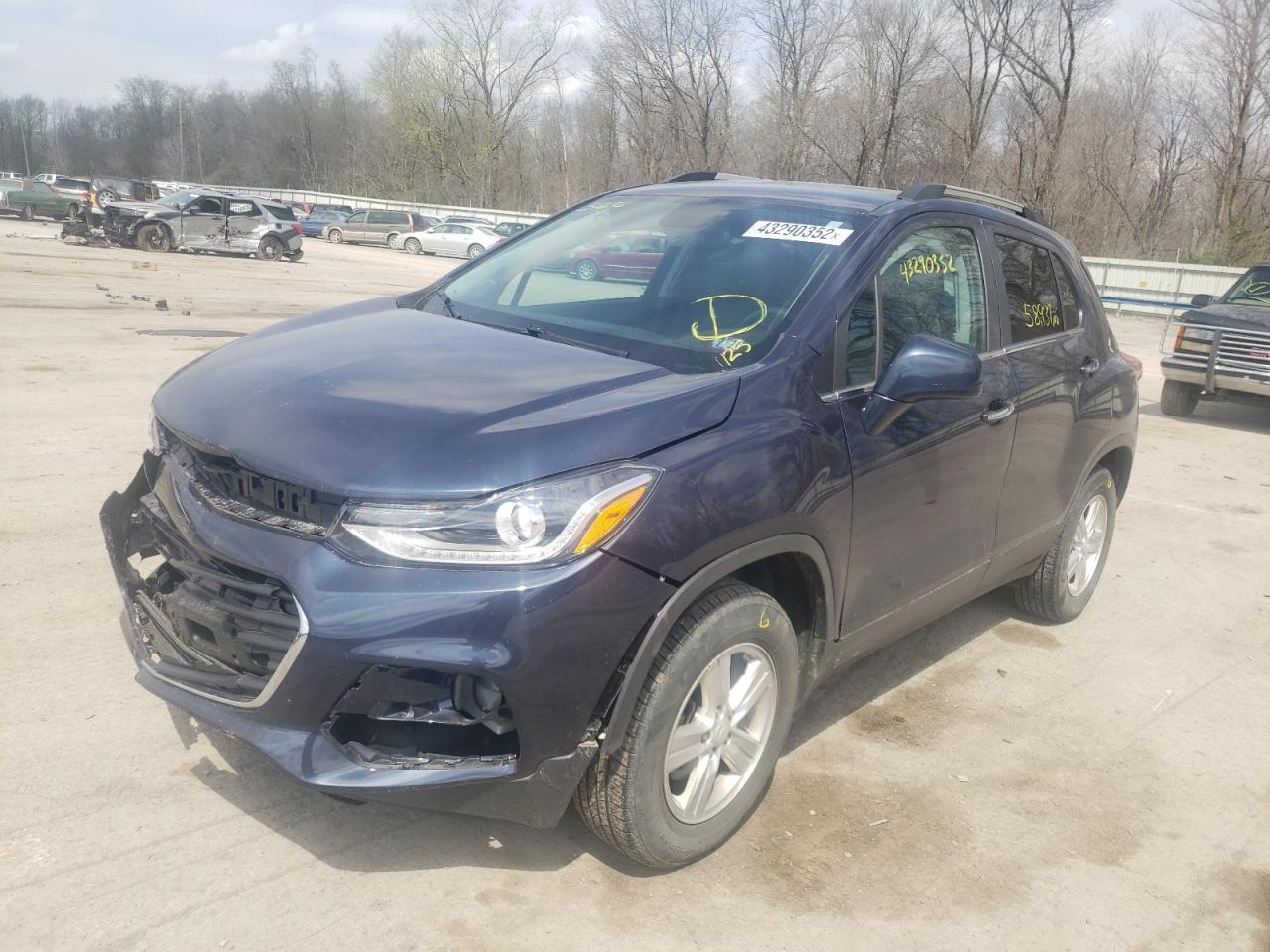 Photo 2 from auction – 2018 CHEVROLET TRAX 1LT with VIN 3GNCJPSB0JL261206