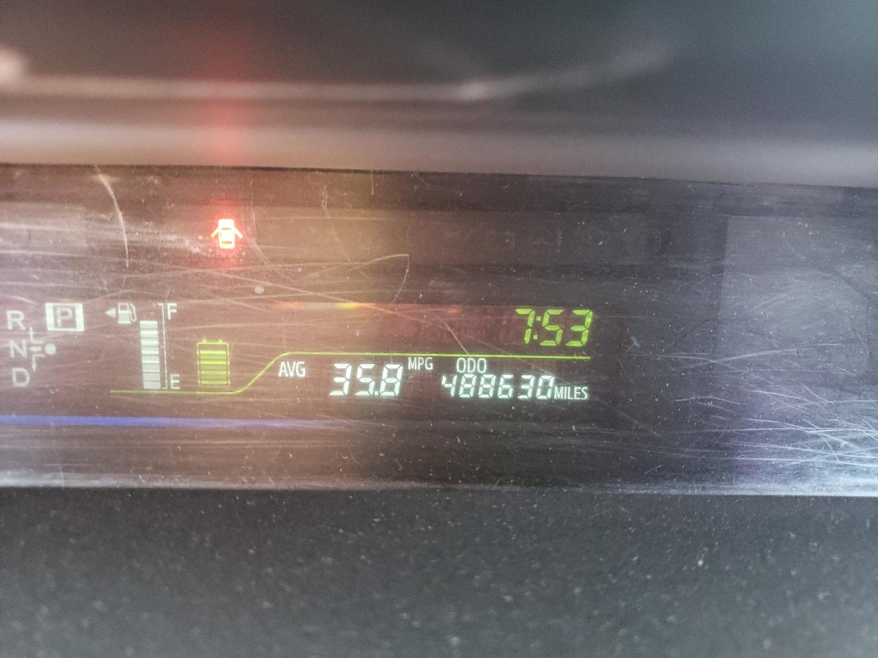 Photo 8 from auction – 2012 TOYOTA PRIUS with VIN JTDZN3EU9C3150634