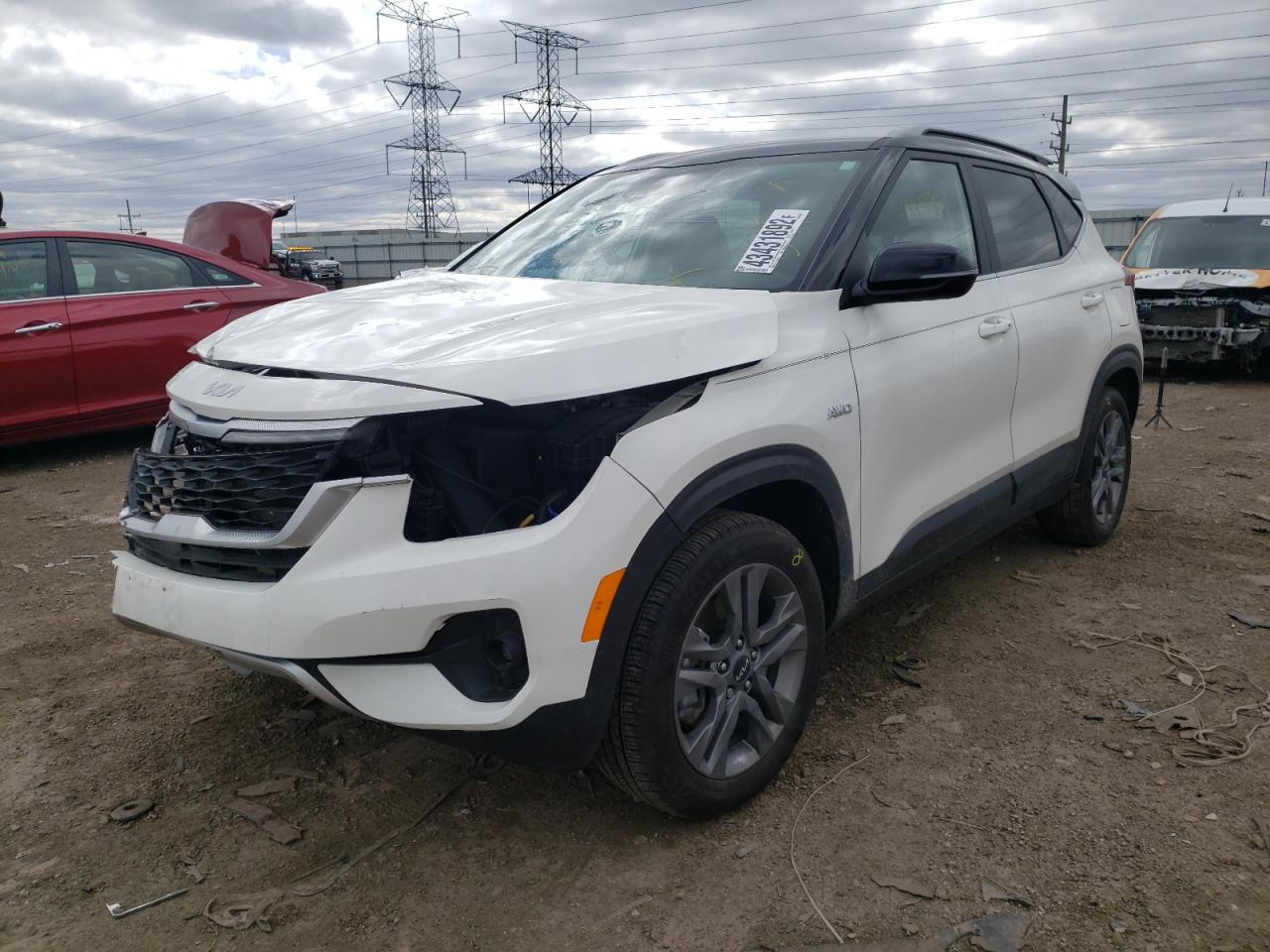 Photo 2 from auction – 2022 KIA SELTOS S with VIN KNDEUCAA2N7237493
