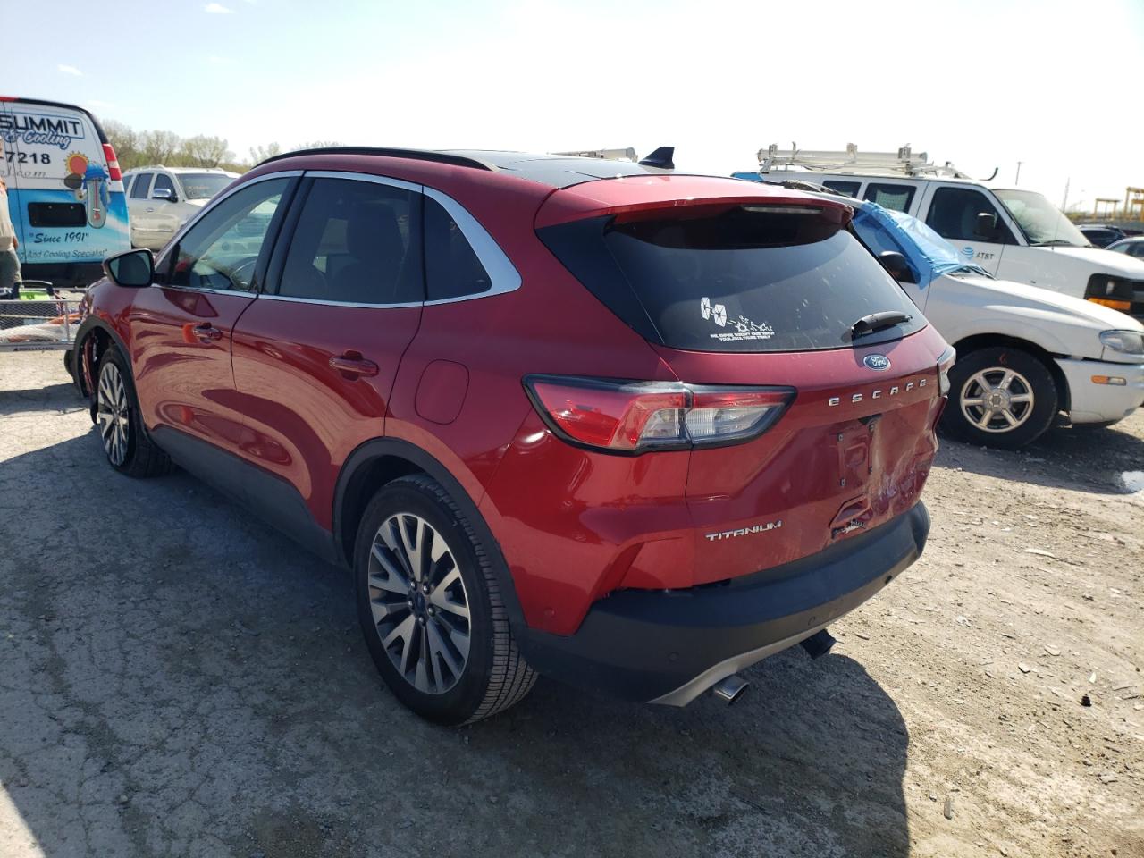 Photo 3 from auction – 2020 FORD ESCAPE TIT with VIN 1FMCU9J90LUB67230