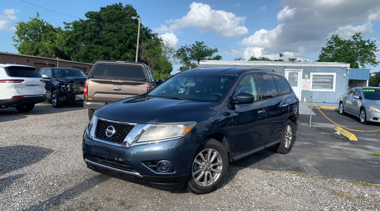 Photo 2 from auction – 2014 NISSAN PATHFINDER with VIN 5N1AR2MN2EC720168