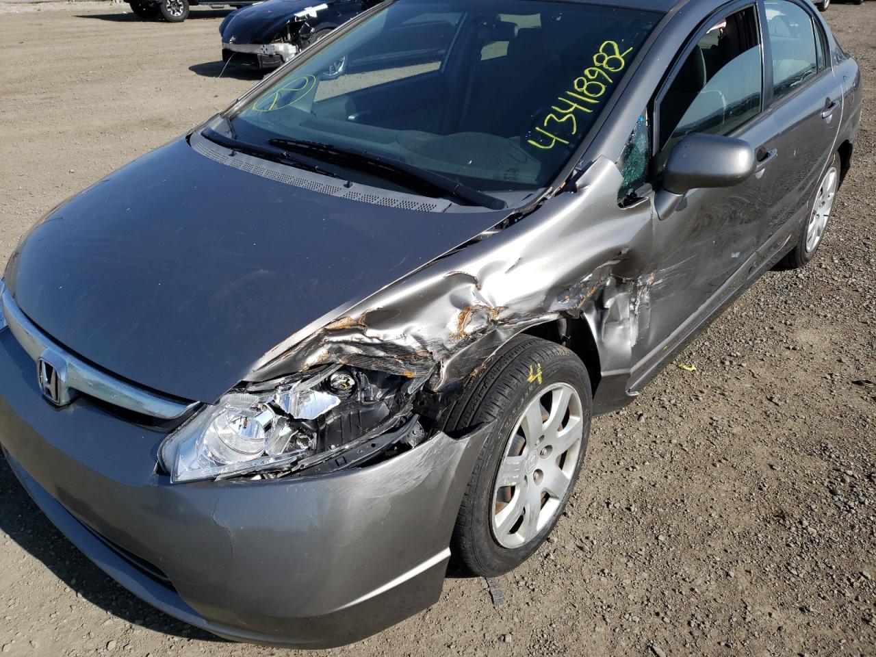 Photo 9 from auction – 2006 HONDA CIVIC with VIN 1HGFA16546L019448
