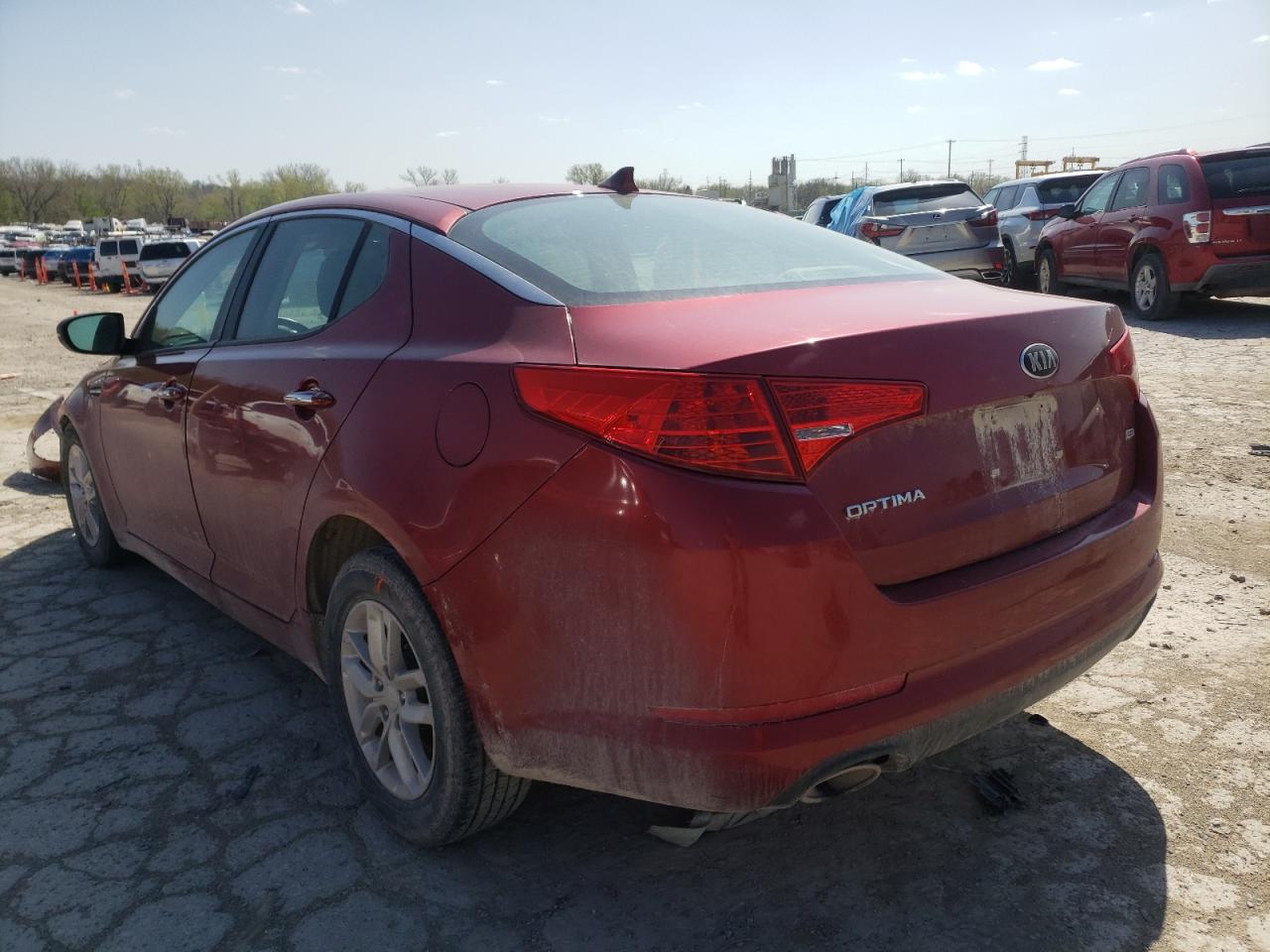 Photo 3 from auction – 2013 KIA OPTIMA LX with VIN 5XXGM4A78DG246627