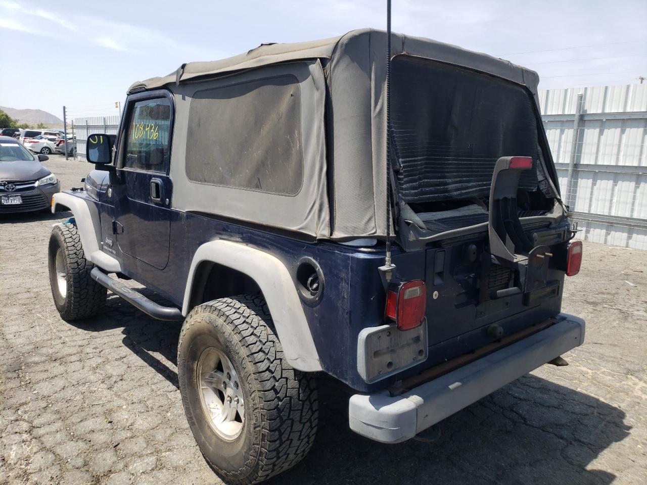 Photo 3 from auction – 2005 JEEP WRANGLER / with VIN 1J4FA44S35P307441