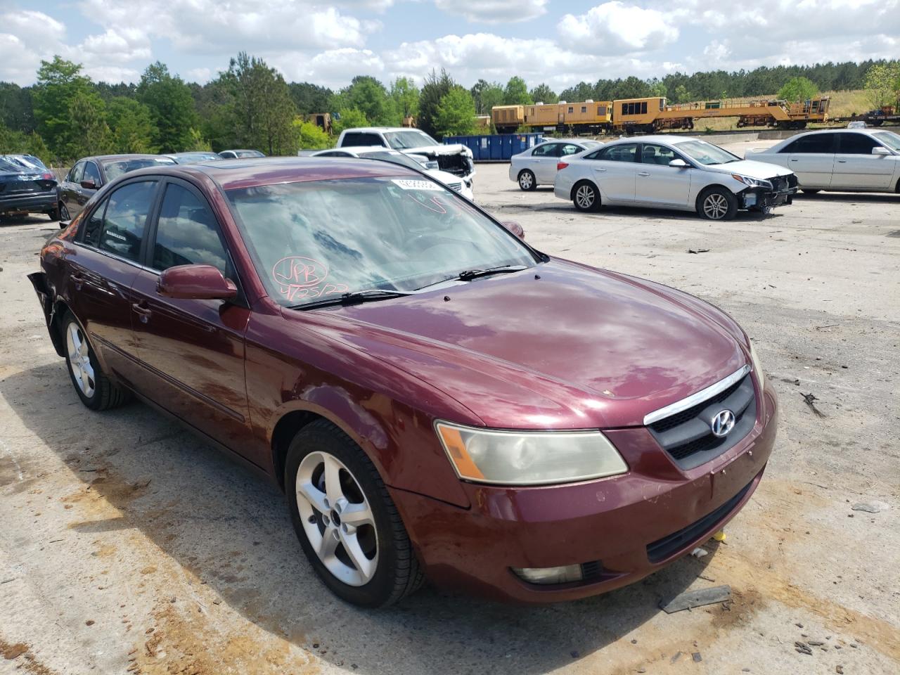 HYUNDAI SONATA SE 2007 with VIN 5NPEU46F97H269821 - Photo from auction