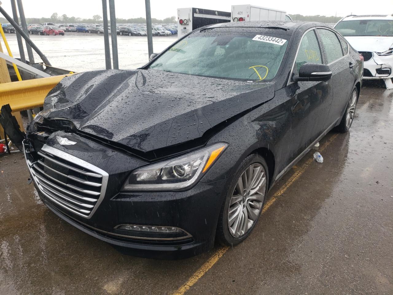 Photo 2 from auction – 2017 GENESIS G80 ULTIMA with VIN KMHGN4JFXHU210857