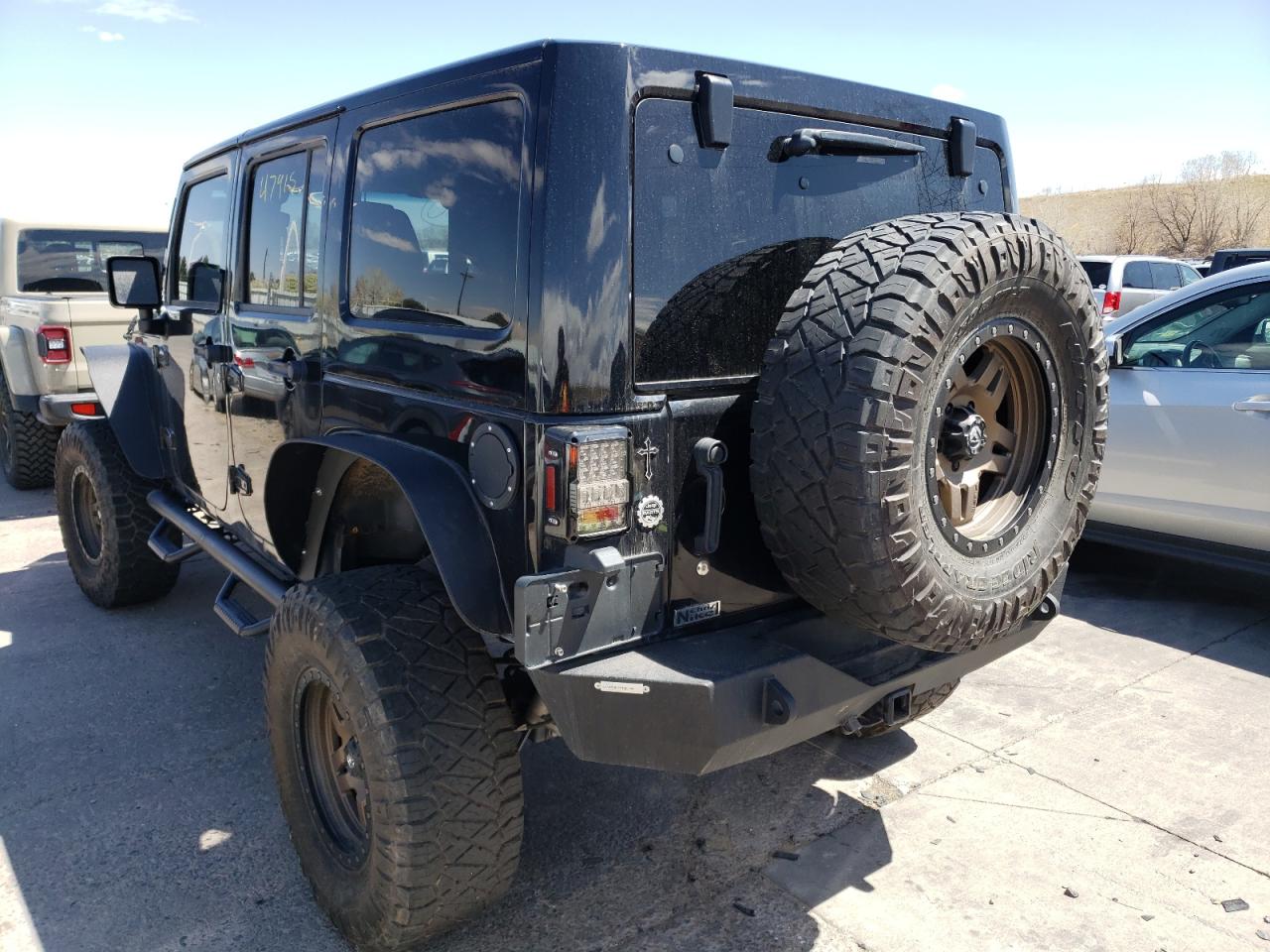 Photo 3 from auction – 2017 JEEP WRANGLER U with VIN 1C4BJWFG9HL506983