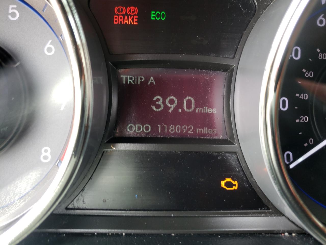 Photo 8 from auction – 2011 HYUNDAI SONATA GLS with VIN 5NPEB4AC9BH161016