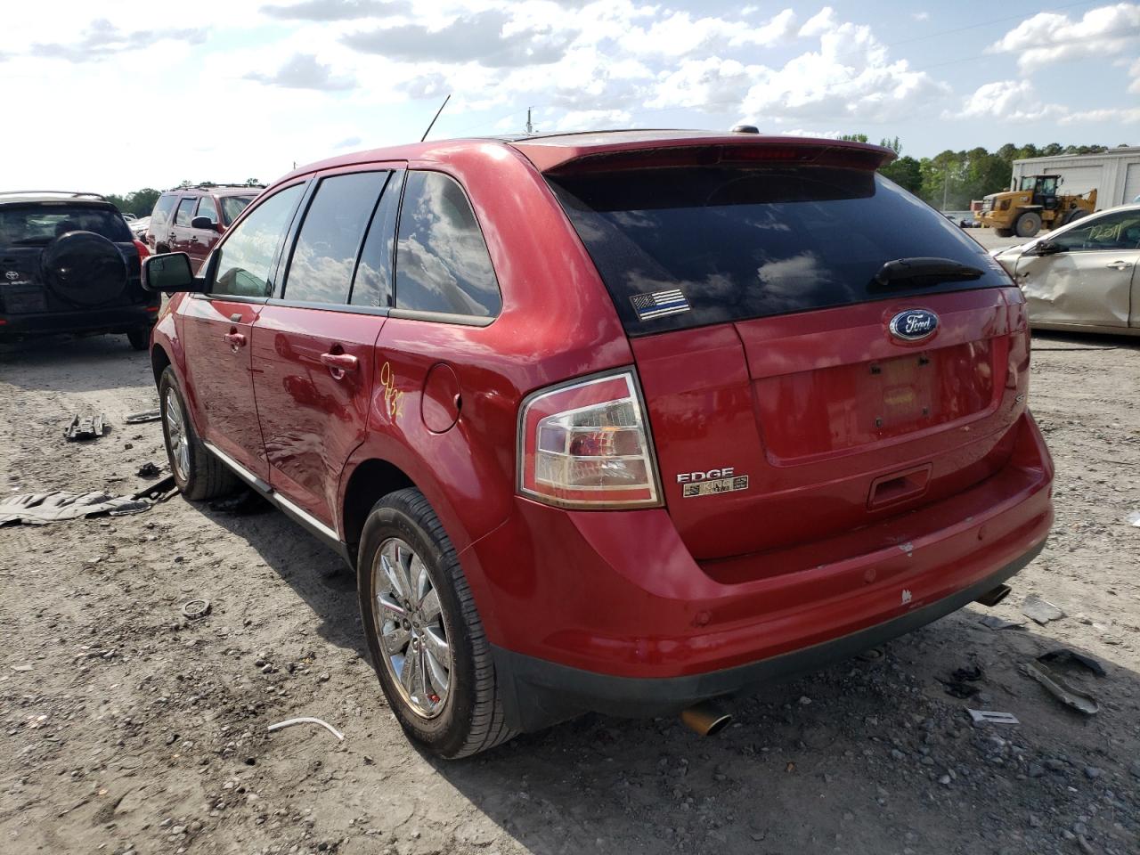 Photo 3 from auction – 2009 FORD EDGE SEL with VIN 2FMDK38C09BA73372