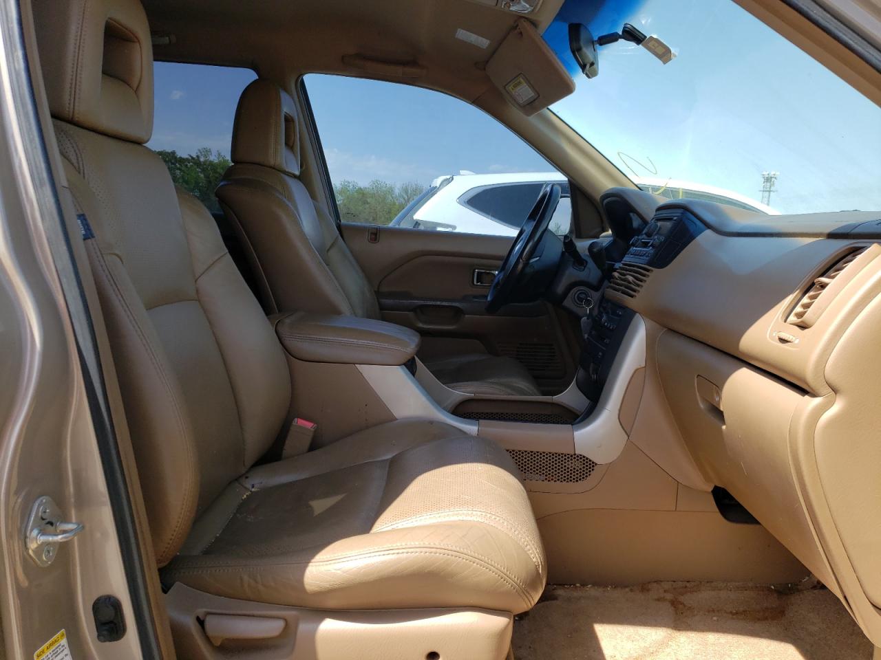 Photo 5 from auction – 2003 HONDA PILOT EXL with VIN 2HKYF18603H540083