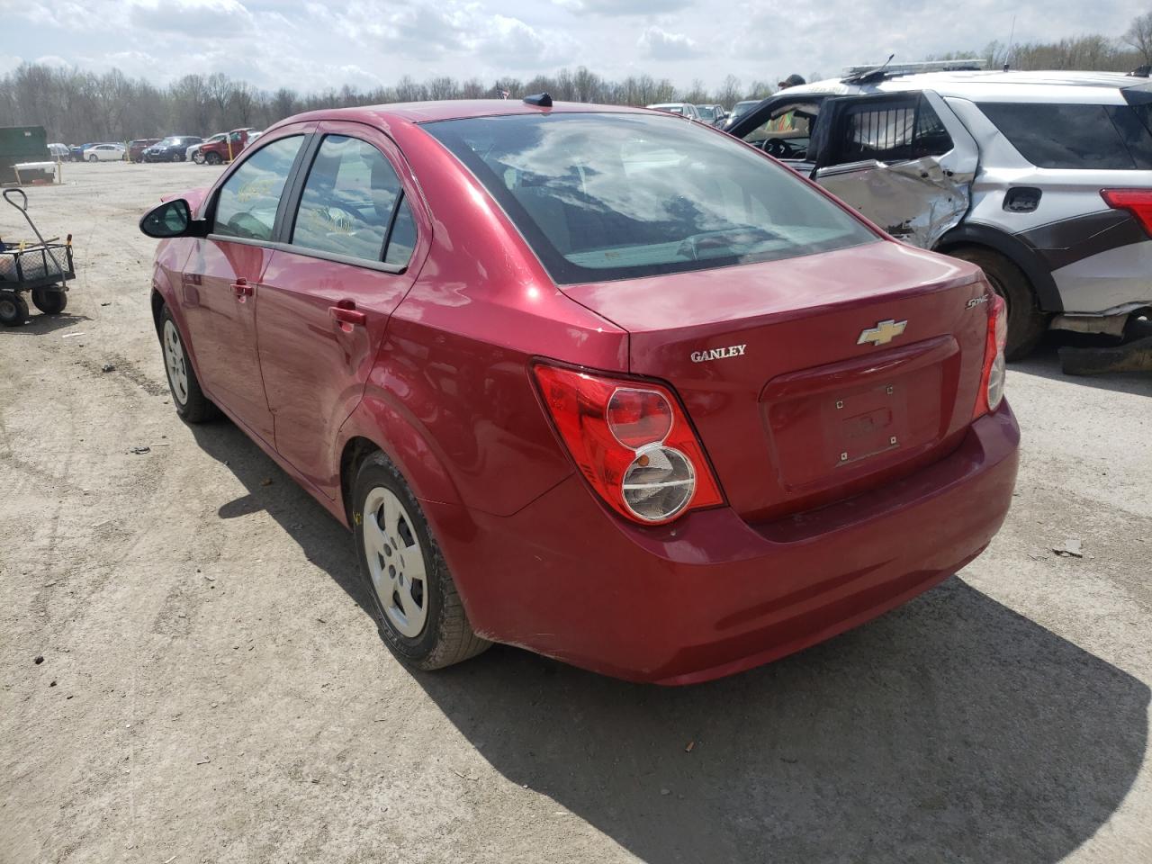 Photo 3 from auction – 2013 CHEVROLET SONIC LS with VIN 1G1JA5SH1D4165838