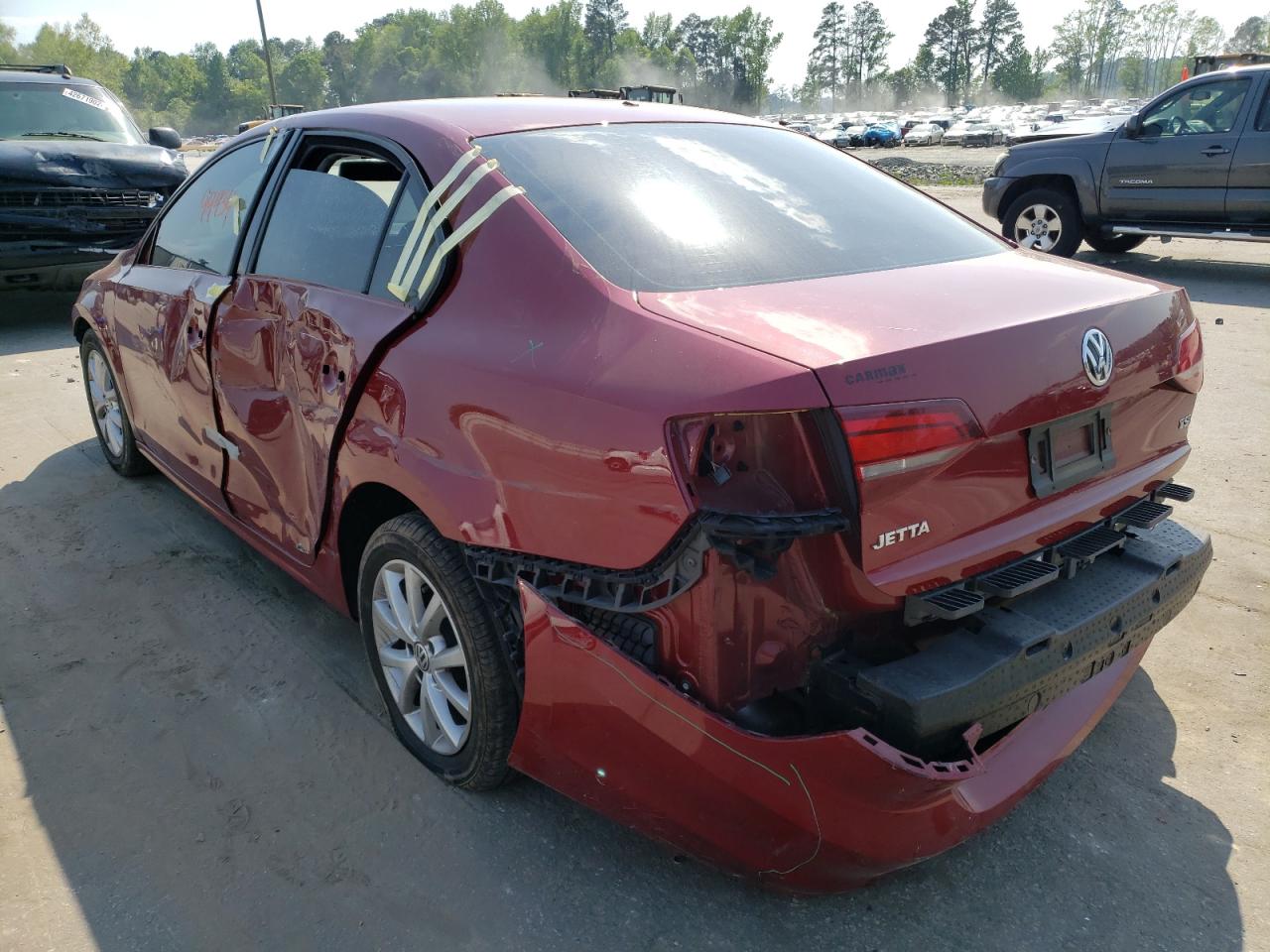 Photo 3 from auction – 2016 VOLKSWAGEN JETTA S with VIN 3VW267AJ0GM290641