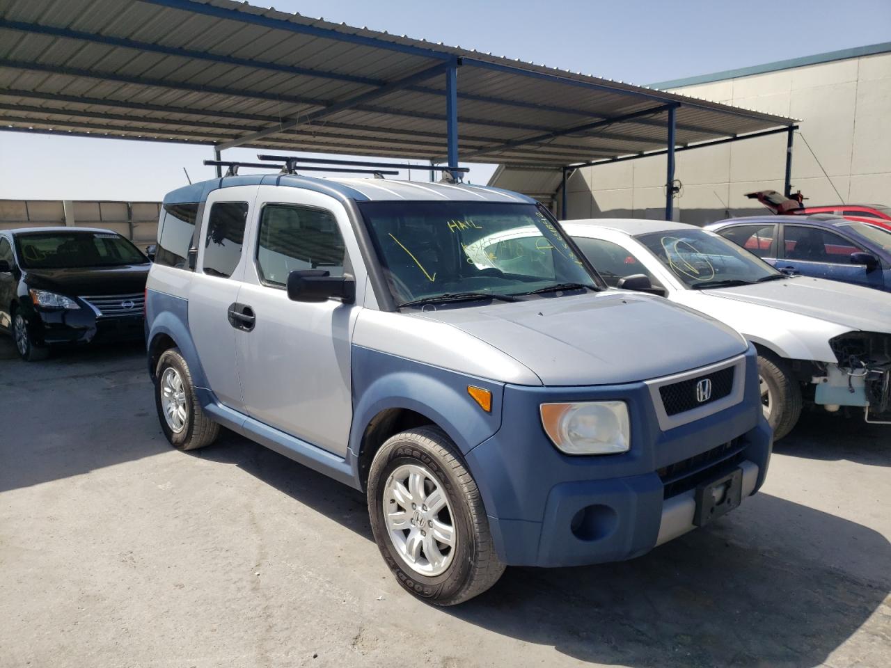 HONDA ELEMENT EX 2006 with VIN 5J6YH28696L025142 - Photo from auction