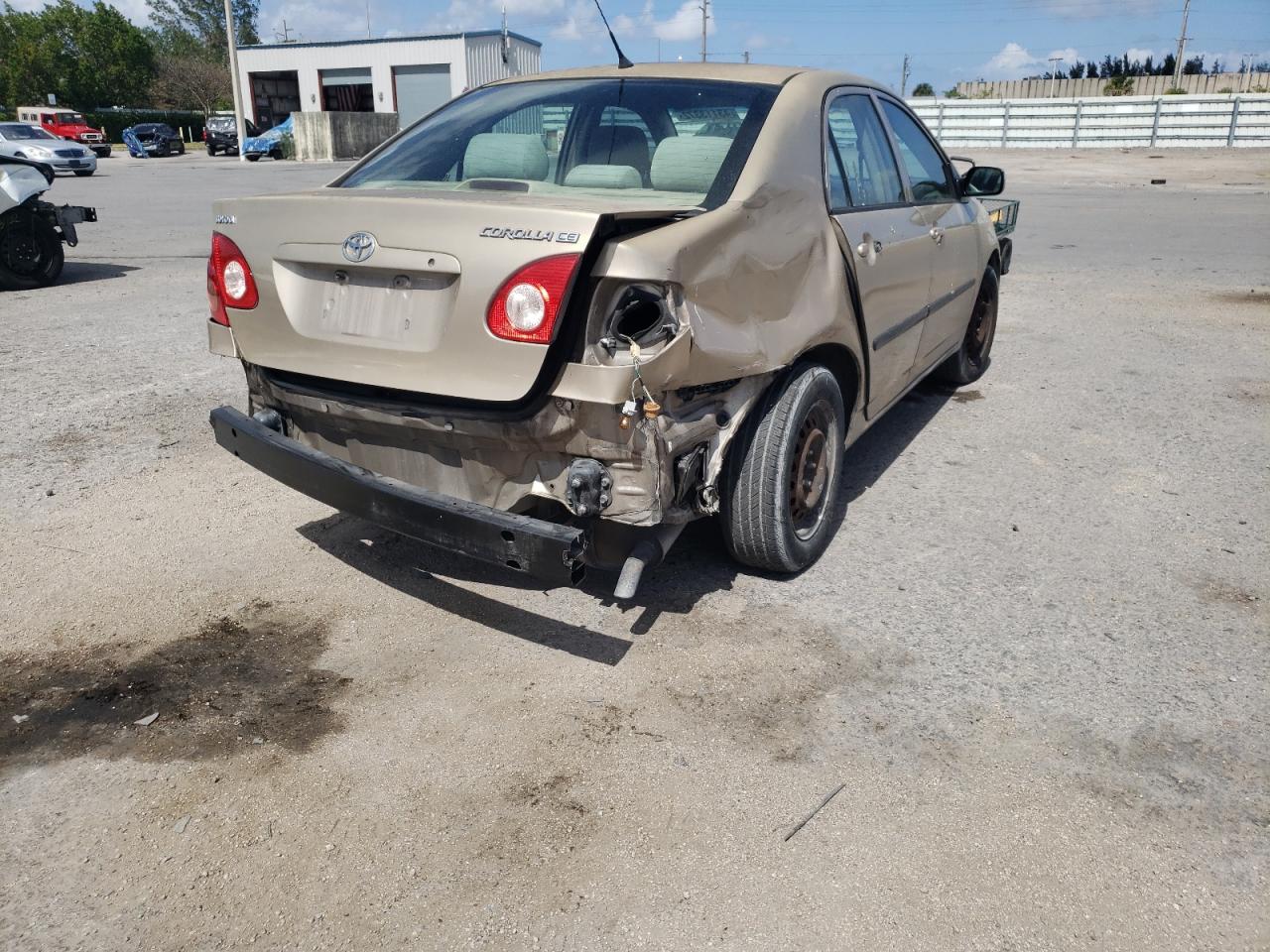 Photo 4 from auction – 2008 TOYOTA COROLLA CE with VIN 1NXBR32E68Z988832
