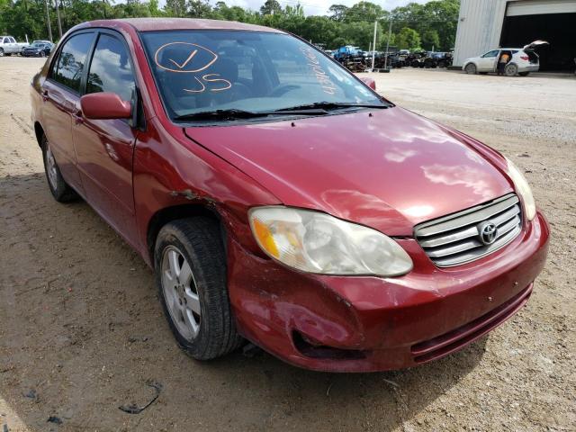 TOYOTA COROLLA CE 2004 with VIN 1NXBR32E84Z293942 - Photo from auction