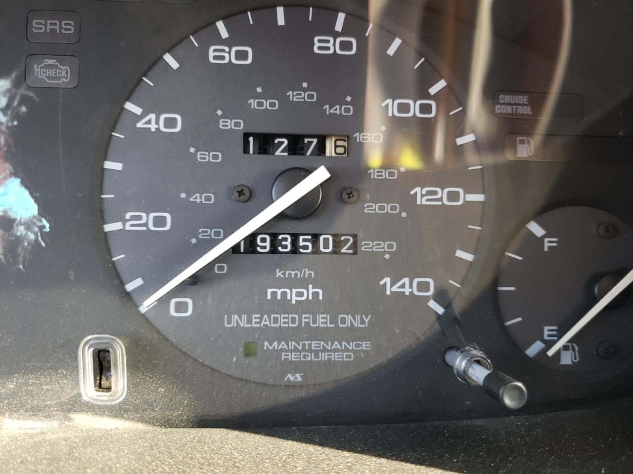 Photo 8 from auction – 1995 HONDA ACCORD LX with VIN 1HGCD5538SA166010