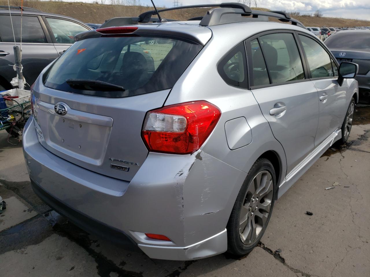 Photo 4 from auction – 2012 SUBARU IMPREZA SP with VIN JF1GPAL66CH220805